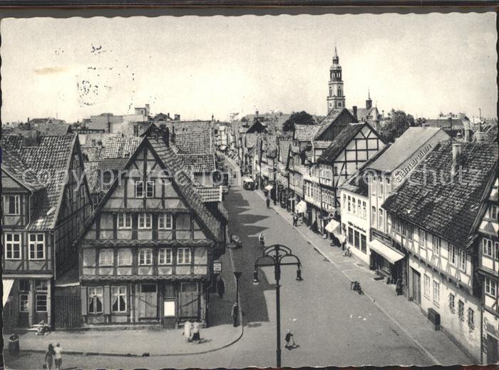 Celle Niedersachsen Mauernstrasse und Kleiner Platz