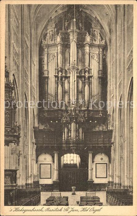Kirchenorgel 's Hertogenbosch Basilick St. Jan