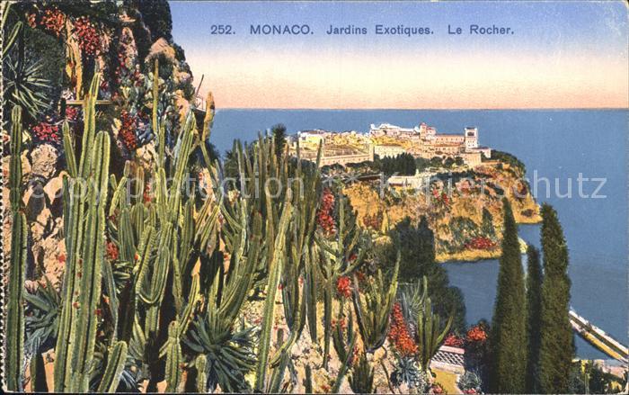 Kakteen Monaco Jardins Exotiques Le Rocher