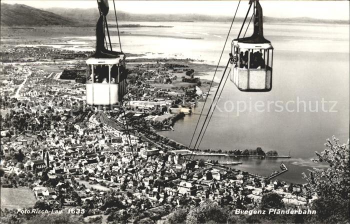Seilbahn Pfaender Bregenz Foto-Risch-Lau-Nr. 1635