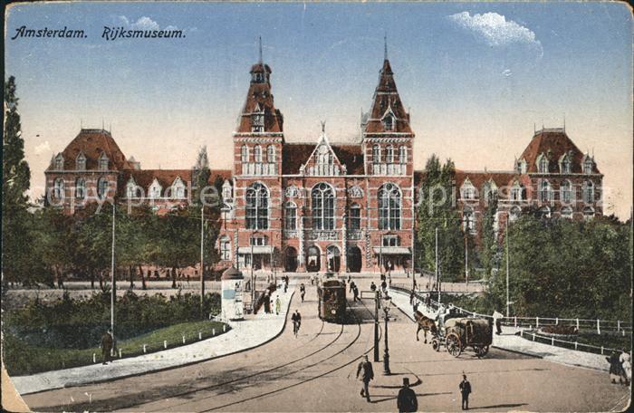 Strassenbahn Amsterdam Rijksmuseum