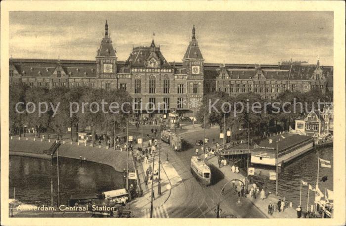 Strassenbahn Amsterdam Centraal Station