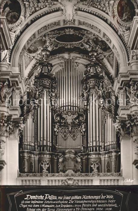 Kirchenorgel Domkirche Passau