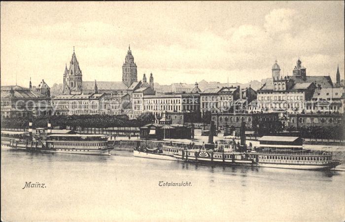 Dampfer Binnenschifffahrt Mainz