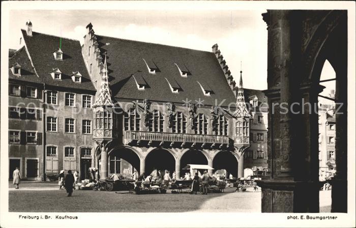 Foto Baumgartner E. Nr. 5107 Freiburg im Breisgau Kaufhaus