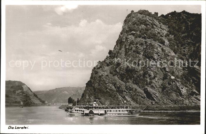 Dampfer Binnenschifffahrt Lorelei