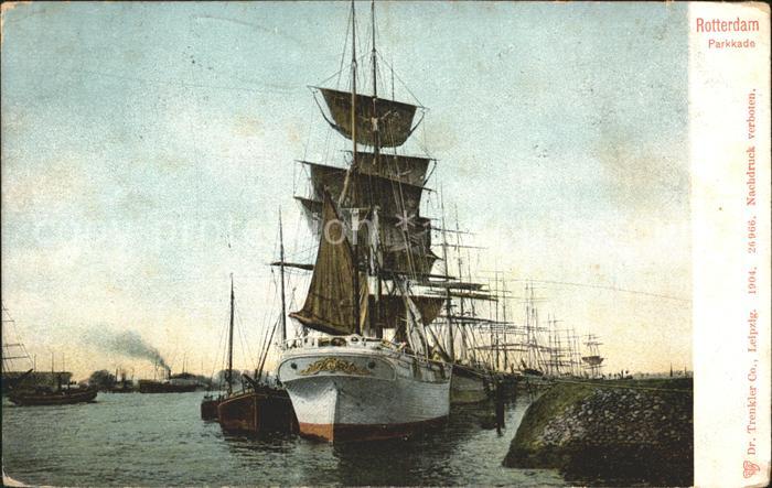 Segelschiffe Parkkade Rotterdam