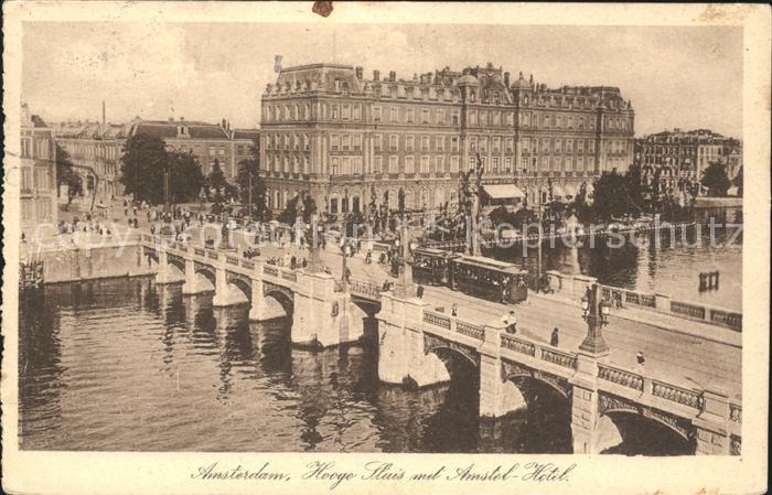 Strassenbahn Amsterdam Hogesluis Amstel-Hotel