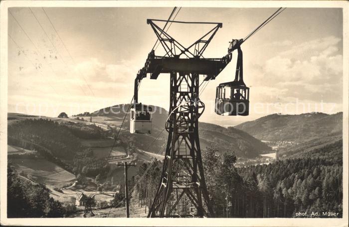 Foto Mueller Adolf Schauinsland-Seilbahn