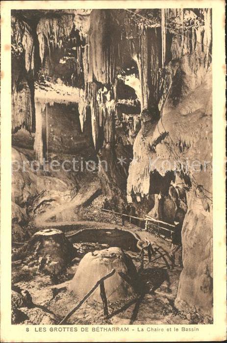 Hoehlen Caves Grottes Grottes de Betharram Chaire  et le Bass
