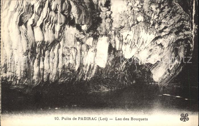 Hoehlen Caves Grottes Puits de Padirac Lac des Bouquets