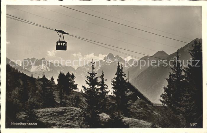 Seilbahn Nebelhorn