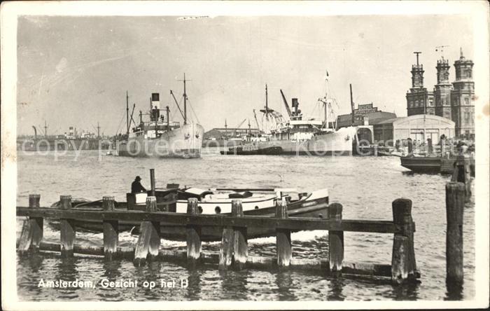 Dampfer Oceanliner Amsterdam Hafen