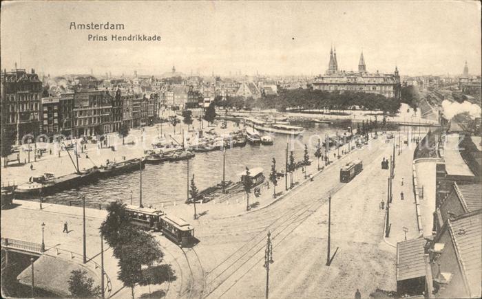 Strassenbahn Amsterdam Prins Hendrikkade