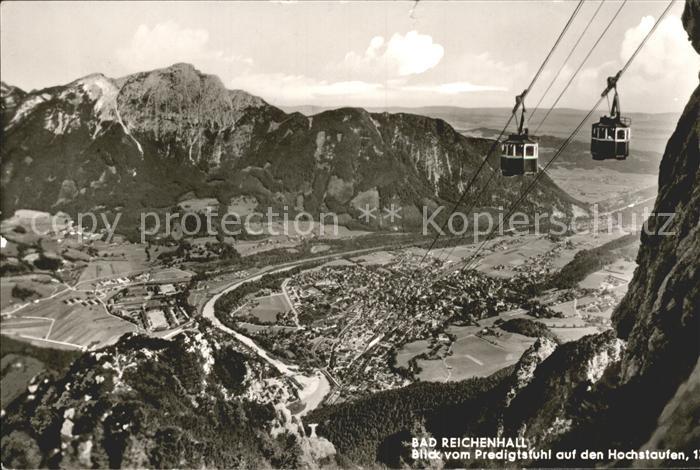 Seilbahn Predigtstuhl Hochstaufen Bad Reichenhal