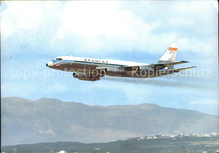 Flugzeuge Zivil Spantax Convair CV 990 A Coronado