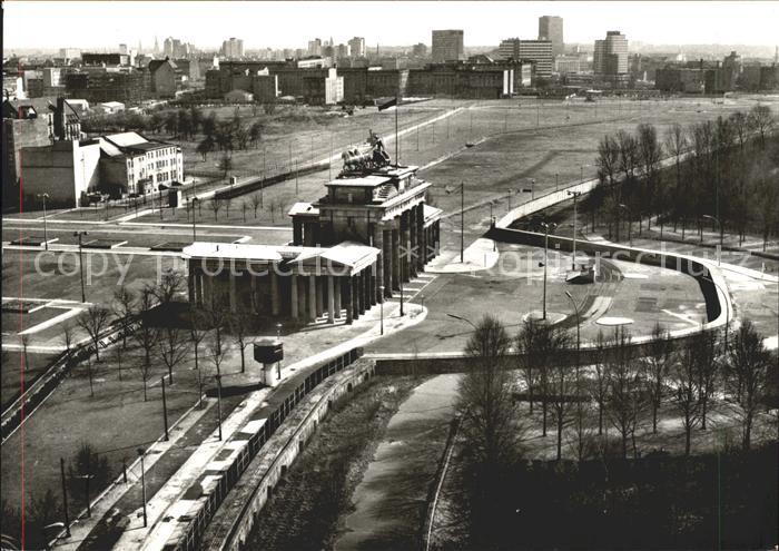 Brandenburgertor Berlin Sperrmauer