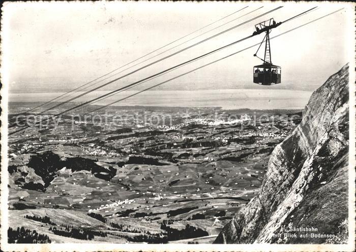 Seilbahn Saentis Bodensee