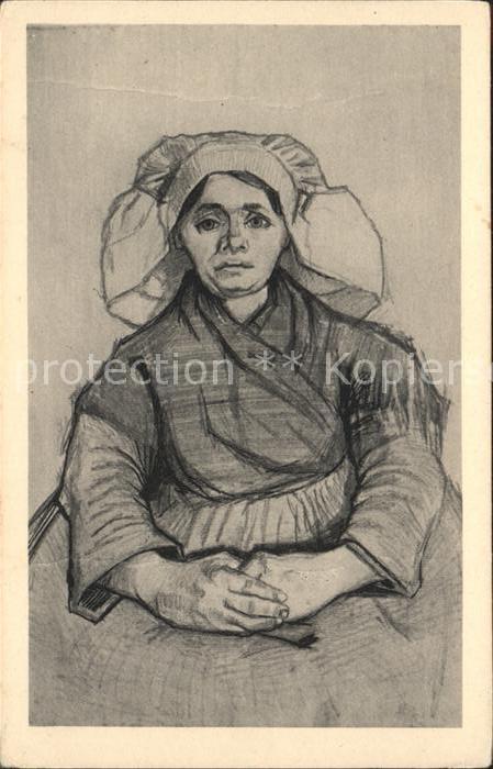 Van Gogh Vincent Frau Tracht Niederlande