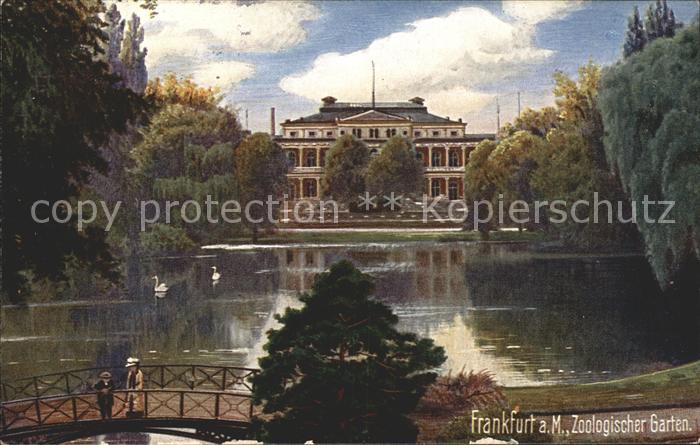 Verlag Wiedemann WIRO Nr. 2094 A Frankfurt am Main Zoologischer Garten
