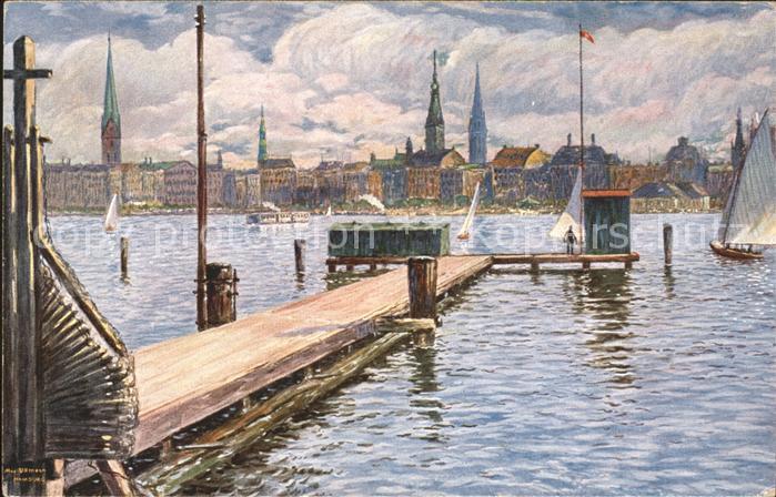 Ullmann Max Hamburg Binnenalster