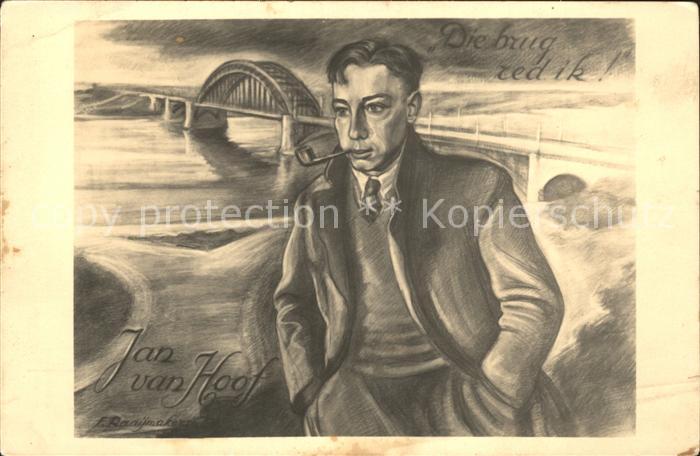 Persoenlichkeiten Jan van Hoof Pfeife Bruecke