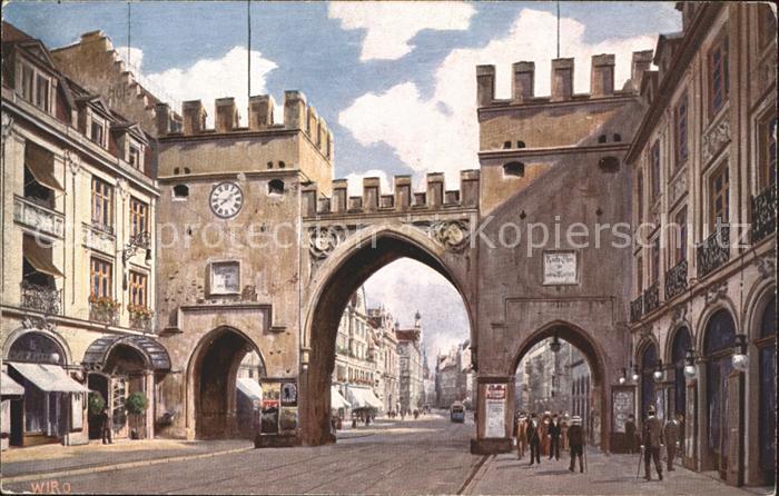 Verlag Wiedemann WIRO Nr. 2161 D Muenchen Karlstor