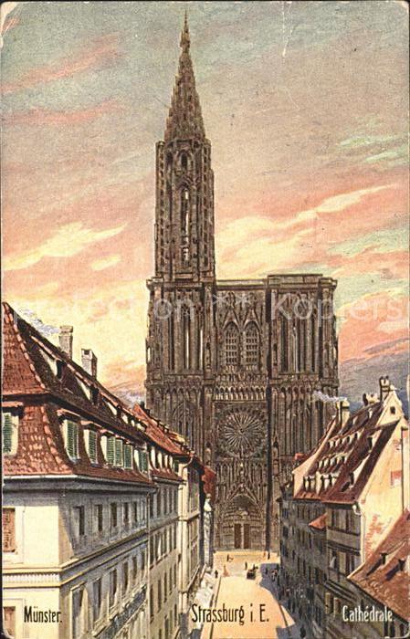 Verlag Wiedemann WIRO Nr. 1934 A Strassburg Muenster