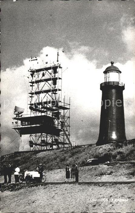 Leuchtturm Lighthouse Ijmuiden Semafoor