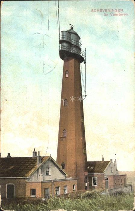 Leuchtturm Lighthouse Scheveningen De Vuurtoren