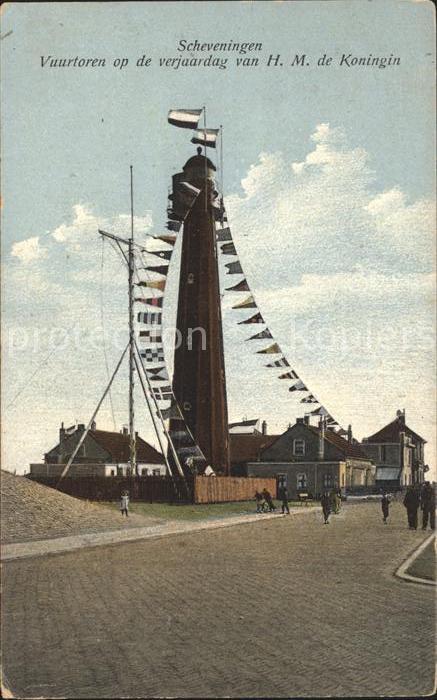 Leuchtturm Lighthouse Scheveningen Vuurtoren Verjaardag H.M.