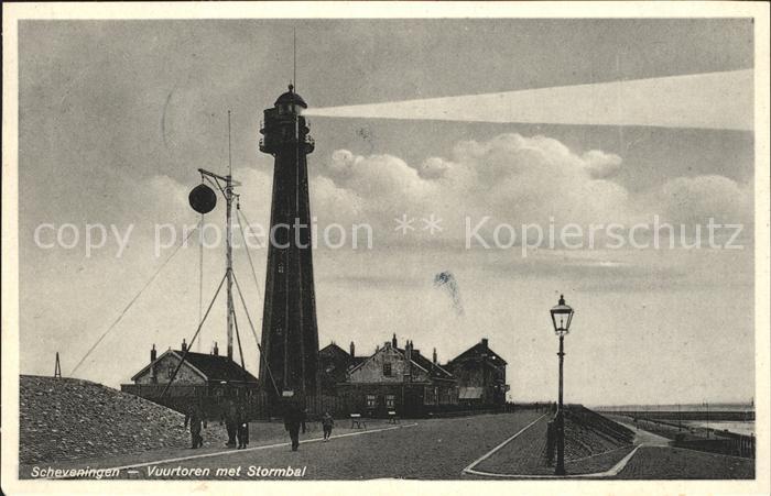 Leuchtturm Lighthouse Scheveningen Vuurtoren Stormbal