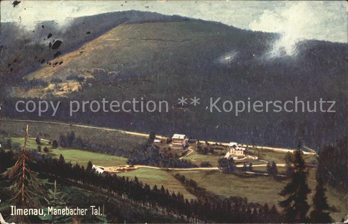 Verlag Wiedemann WIRO Nr. 1704 B Ilmenau Manebacher Tal
