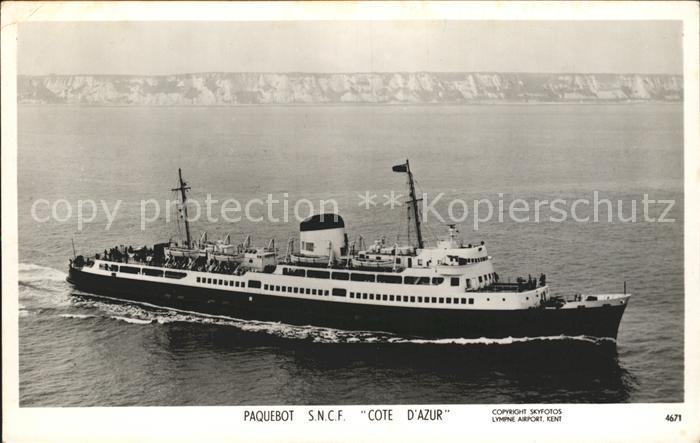 Dampfer Oceanliner Paquebot Cote d_Azur