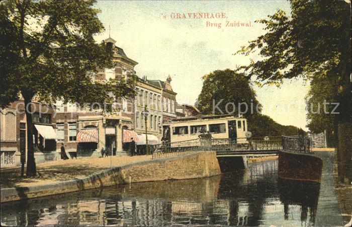 Strassenbahn s  Gravenhage Brug Zuidwal