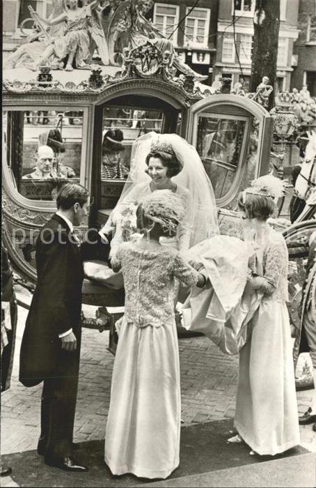 Adel Niederlande Hochzeit Prinzessin Beatrix Prinz Claus Goldene Kutsche