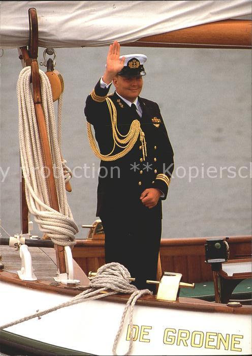 Adel Niederlande Prinz Willem-Alexander Yacht De groene draak