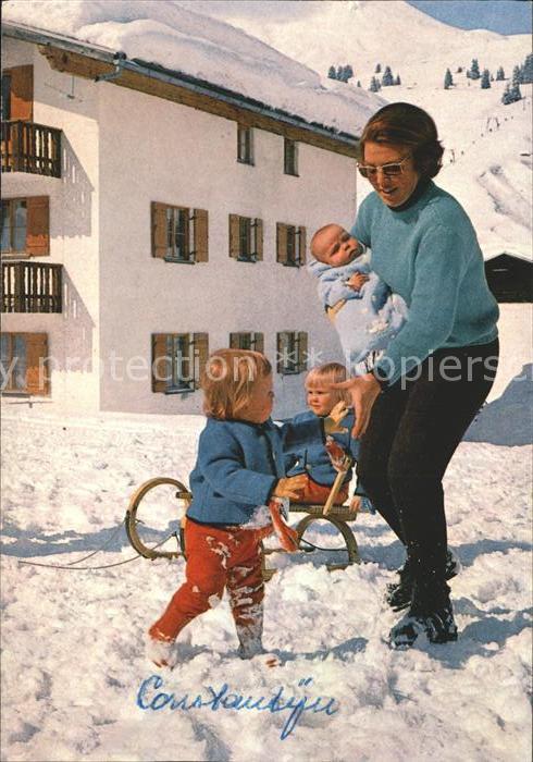 Adel Niederlande Prinzessin Beatrix Prinzen Lech Schlitten