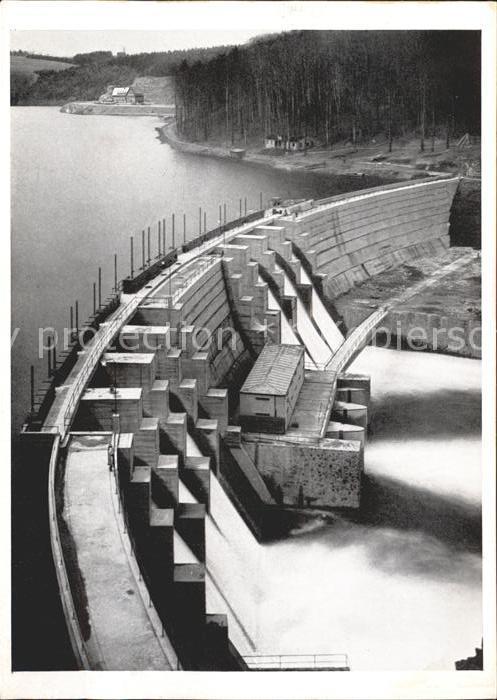 Talsperre Staudamm Sperrmauer Hochwasser Das Episkop