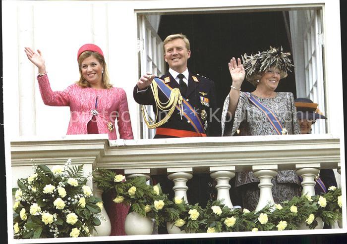 Adel Niederlande Koenigin Beatrix Willem-Alexander Maxima