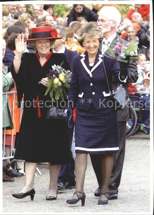 Adel Niederlande Koenigin Beatrix Prinzessin Margriet