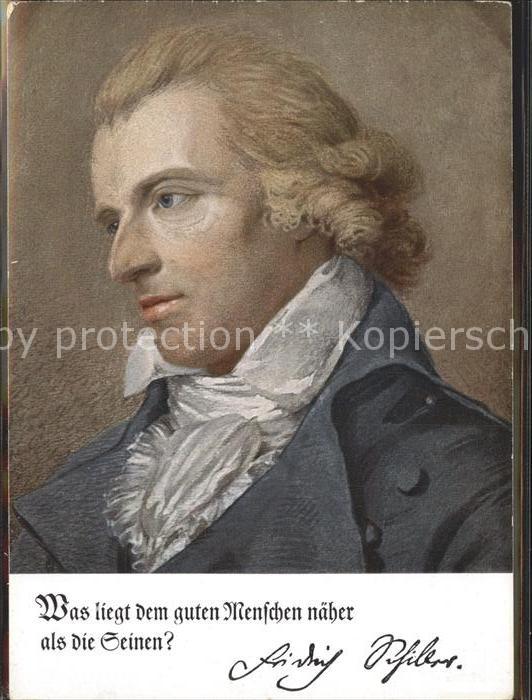 Schiller Friedrich Bildnisfolge Deutsche Maenner-Deutsche Worte Allianz Lebensve