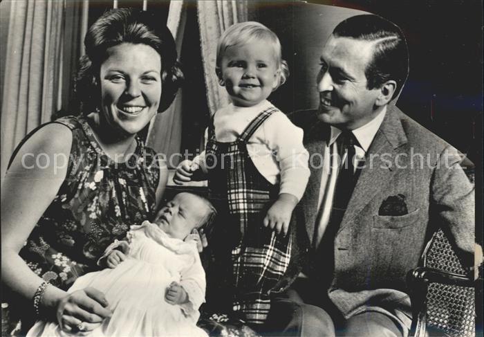Adel Niederlande Prinzessin Beatrix Prinz Claus Willem-Alexander Johan-Friso
