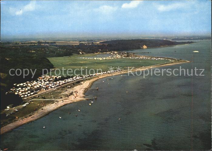 Westerholz Langballig Flensburger Foerde Fliegeraufnahme