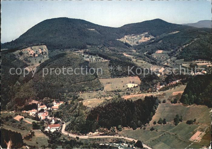 Bad Peterstal-Griesbach Mineralbad Moorbad Kneippkurort Schwarzwald Fliegeraufna