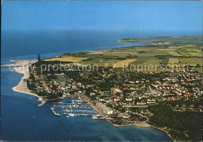 Laboe Fliegeraufnahme Ostseebad Marine Ehrenmal