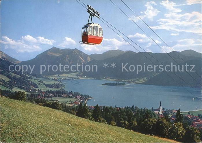 Schliersee Bergbahn zur Schliersbergalm Hoehenluftkurort Alpenpanorama