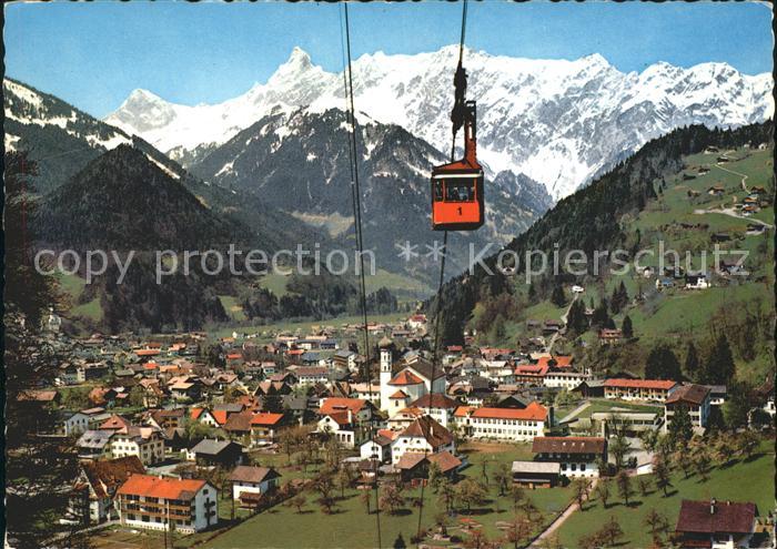 Schruns Vorarlberg Montafoner Hochjochbahn Zimba Vandanser Sternwand