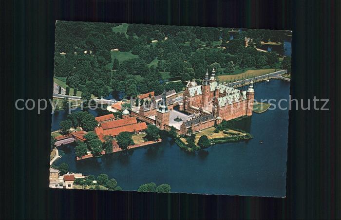 Hillerod Frederiksborg Slot Schloss Fliegeraufnahme