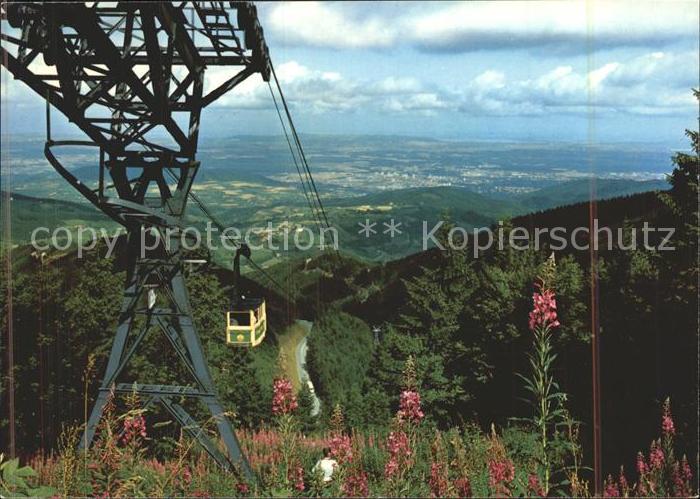 Schauinsland Schwebebahn Bergbahn Panorama